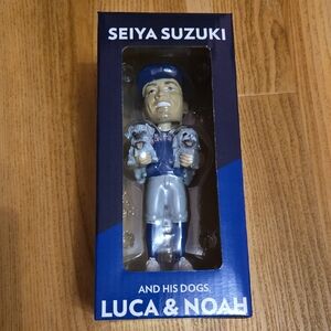 Seiya Suzuki Bobblehead with Dogs